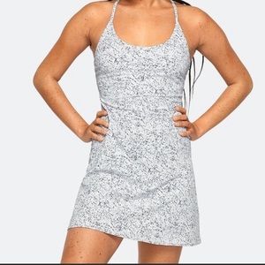 Outdoor Voices Exercise Dress | Dove Frost Large